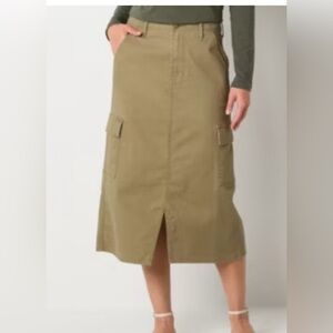 a.n.a High Rise Cargo Skirt